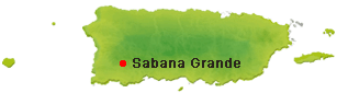 Location of Sabana Grande