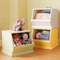 Stackable Storage Bins from Land of Nod