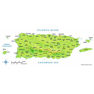 Cities map