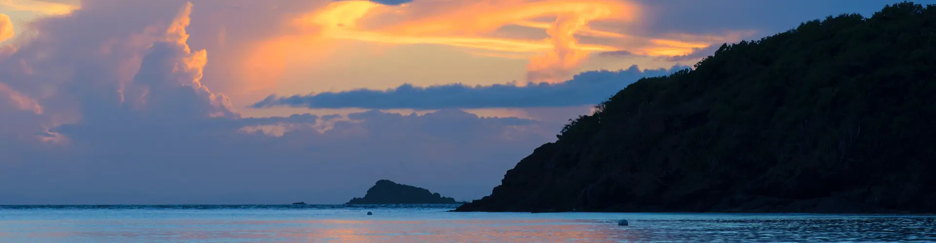 Culebra sunset view