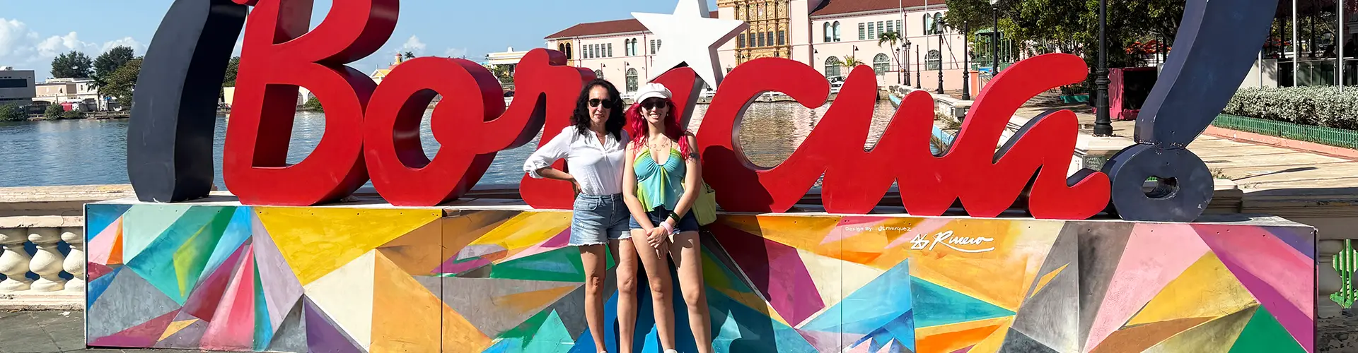 Magaly and Mireya in Puerto Rico