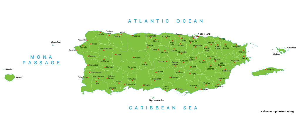 Zip Code Map Puerto Rico Puerto Rico's Zip/Postal Codes