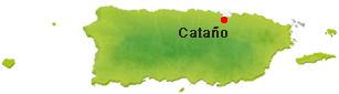 Location of Cataño