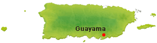 Location of Guayama