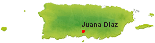 Location of Juana Diaz
