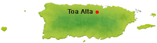 Location of Toa Alta
